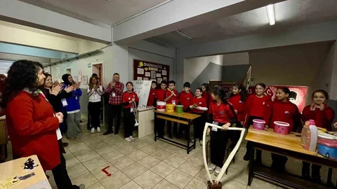 Köksal Toptan Ortaokulu'nda Bilim Fuarı Heyecanı