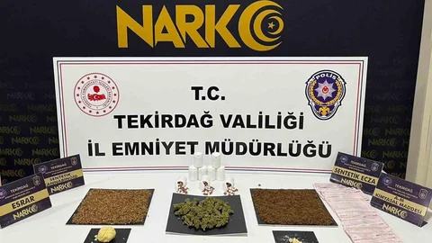 Tekirdağ'da Uyuşturucu Operasyonları Başarıyla Sürüyor