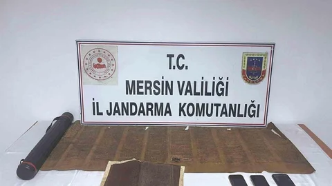 Mersin'de Tarihi Eser Kaçakçılığı Operasyonu