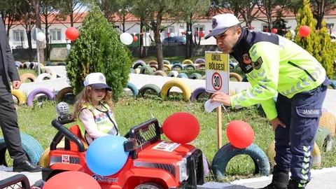 Çine'de Trafik Bilinci Etkinliği