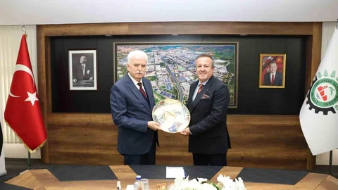 Denizli OSB'ye Tebrik Ziyareti Gerçekleşti