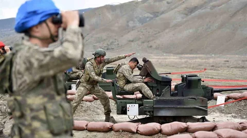 Erzincan'da Ortak Atış Tatbikatı Gerçekleşti