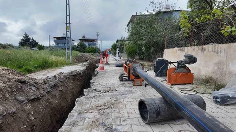 Arsuz’da Su Projesinde Çalışmalar Devam Ediyor