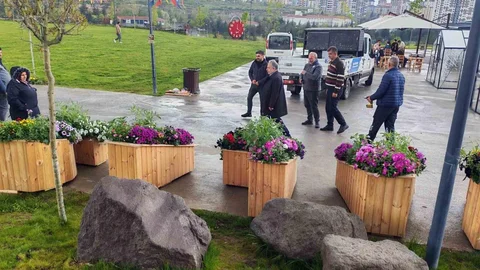 Talas'ta Çiçek Şenliği Başlıyor