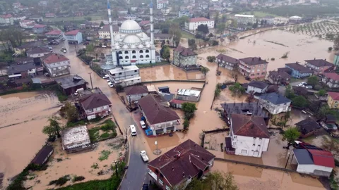 Sakarya'da Su Taşkını Felaketi