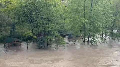 Tokat’ta Kamelyalar Sular Altında Kaldı