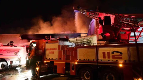Kahramanmaraş'ta İtfaiye Ekipleri 801 Olay Yönetti