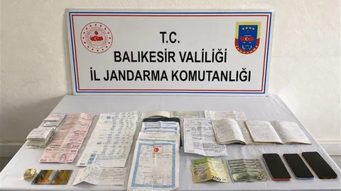 Balıkesir'de Suç Örgütü Operasyonu