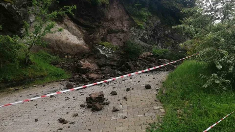 Niksar'da Kaya Düşmesi Olayı
