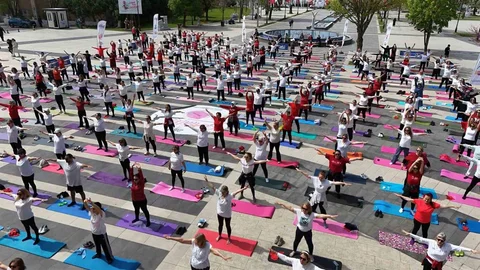 Dünya Pilates Günü İstanbul'da Kutlandı