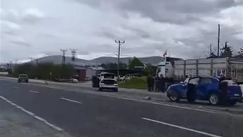 Elazığ'da Trafik Kazası Meydana Geldi