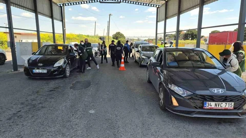 Tekirdağ'da Sürücülere Telefon Uyarısı