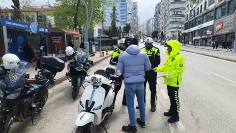 Samsun'da Trafik Bilinci Etkinliği