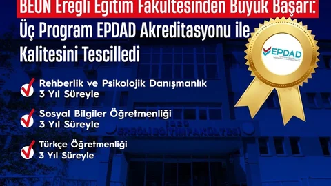 BEUN Ereğli Eğitim Fakültesi'nden Başarı Haberi