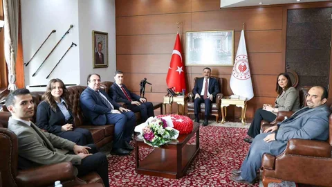 Zonguldak Valisi TÜİK Heyetini Ağırladı