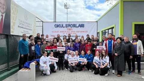Okul Sporları Tenis Müsabakaları Çaycuma’da Başladı
