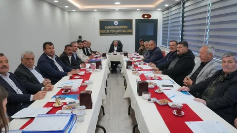 Darende Belediyesi Meclis Toplantısı Yapıldı