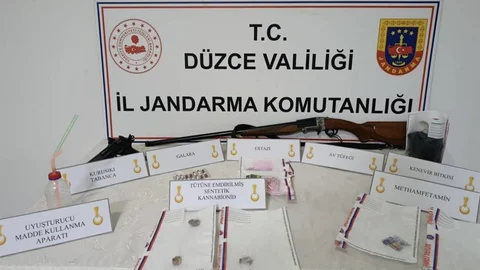 Düzce'de Uyuşturucu Operasyonu Gerçekleşti