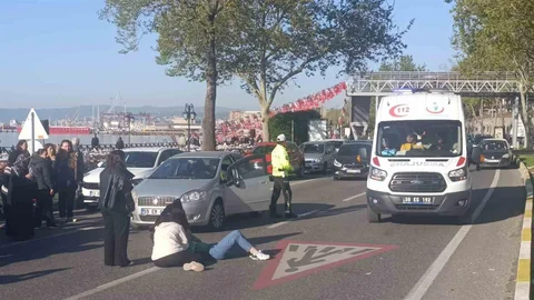 Tekirdağ'da Motosiklet Kazası Yaşandı