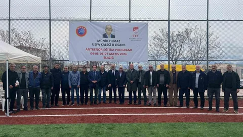 Elazığ'da Kaleci Antrenör Eğitim Programı Başladı