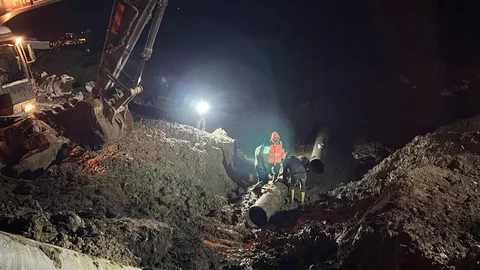Berçelan'daki Su Arızası Giderildi