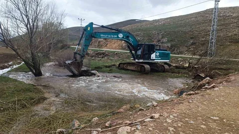 Bayburt’ta Taşkın Önlemleri Alındı