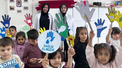 Kahta'da El Hijyeni Eğitimi Verildi