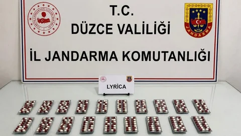 Düzce'de Uyuşturucu Sevkiyatına Jandarma Engeli