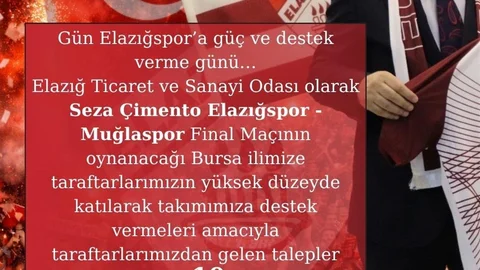 Elazığ'da Taraftarlara Otobüs Desteği