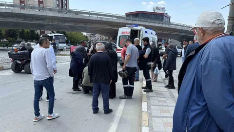 Tekirdağ'da Motosiklet Kazası