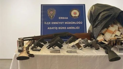 Erbaa'da Silah Operasyonu Gerçekleşti