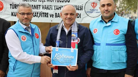 Yahyalı'da Kurban Bağışı Desteği