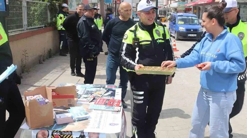 Bafra'da Trafik Haftası Etkinliği