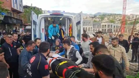 Kahramanmaraş'ta Yol Çökmesi Olayı