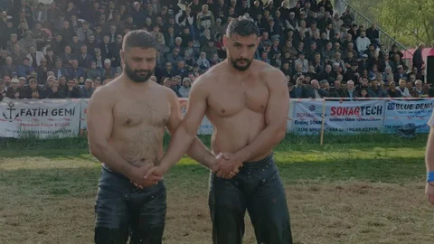 Geyikkoşan’da Yağlı Güreş Heyecanı Yaşandı