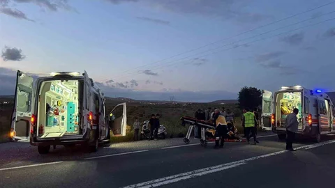 Şanlıurfa'da Motosiklet Kazası