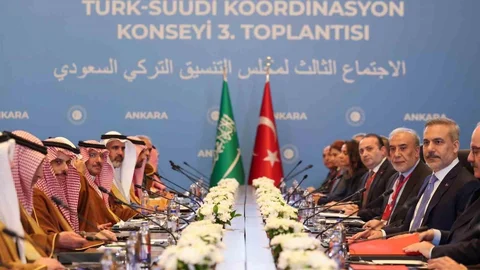 Türk-Suudi Koordinasyon Konseyi Toplantısı Ankara'da Yapıldı