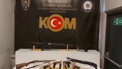 Kayseri'de Silah Ticareti Operasyonu