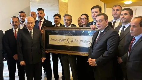 Bilecik'te Bahçeli'ye Ziyaret Gerçekleşti