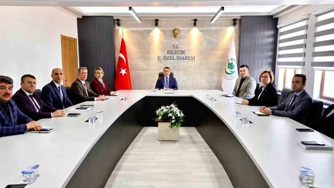 Bilecik’te İl Özel İdaresi Toplantısı Yapıldı