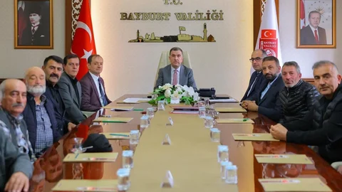 Bayburt’ta Arıcılığın Geliştirilmesi Toplantısı