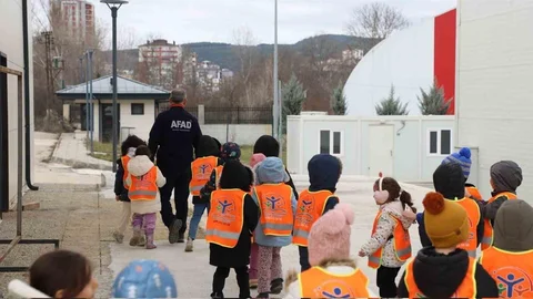 Kastamonu'da Afet Bilinci Eğitimi Verildi