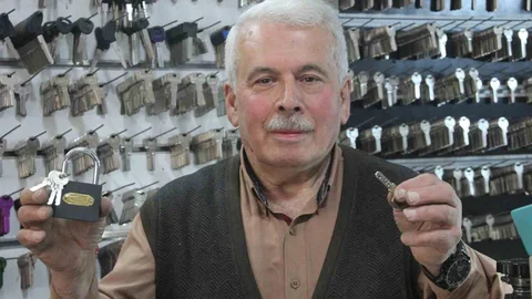 Ordulu Çilingir Ustası 53 Yıldır Hizmette