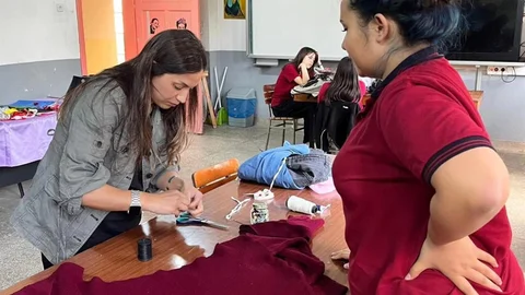 Atça'da Sanat ve Geri Dönüşüm Buluştu