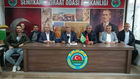 Gaziantep'te Tarım Arazilerinde Zarar Açıklaması