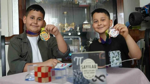 Gaziantep'te Kardeşlerin Matematik Başarısı