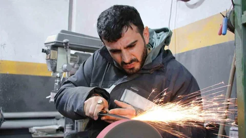 Sivas'ta Bıçak Ustaları Çalışıyor