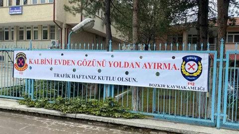 Bozkır'da Trafik Güvenliği Eğitimi