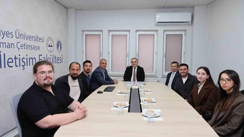 Kayseri'de Rektör Altun'dan Kulüp Ziyareti