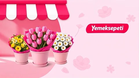 Yemeksepeti Anneler Günü İçin Çiçek Kategorisi Açtı